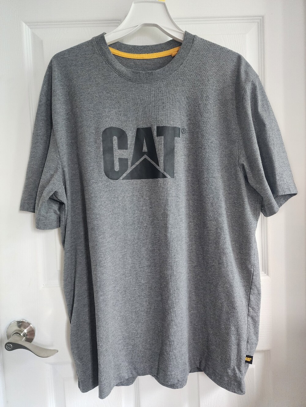 Caterpillar Cat LOGO TRADEMARK Tractor T Shirt Large l 100073